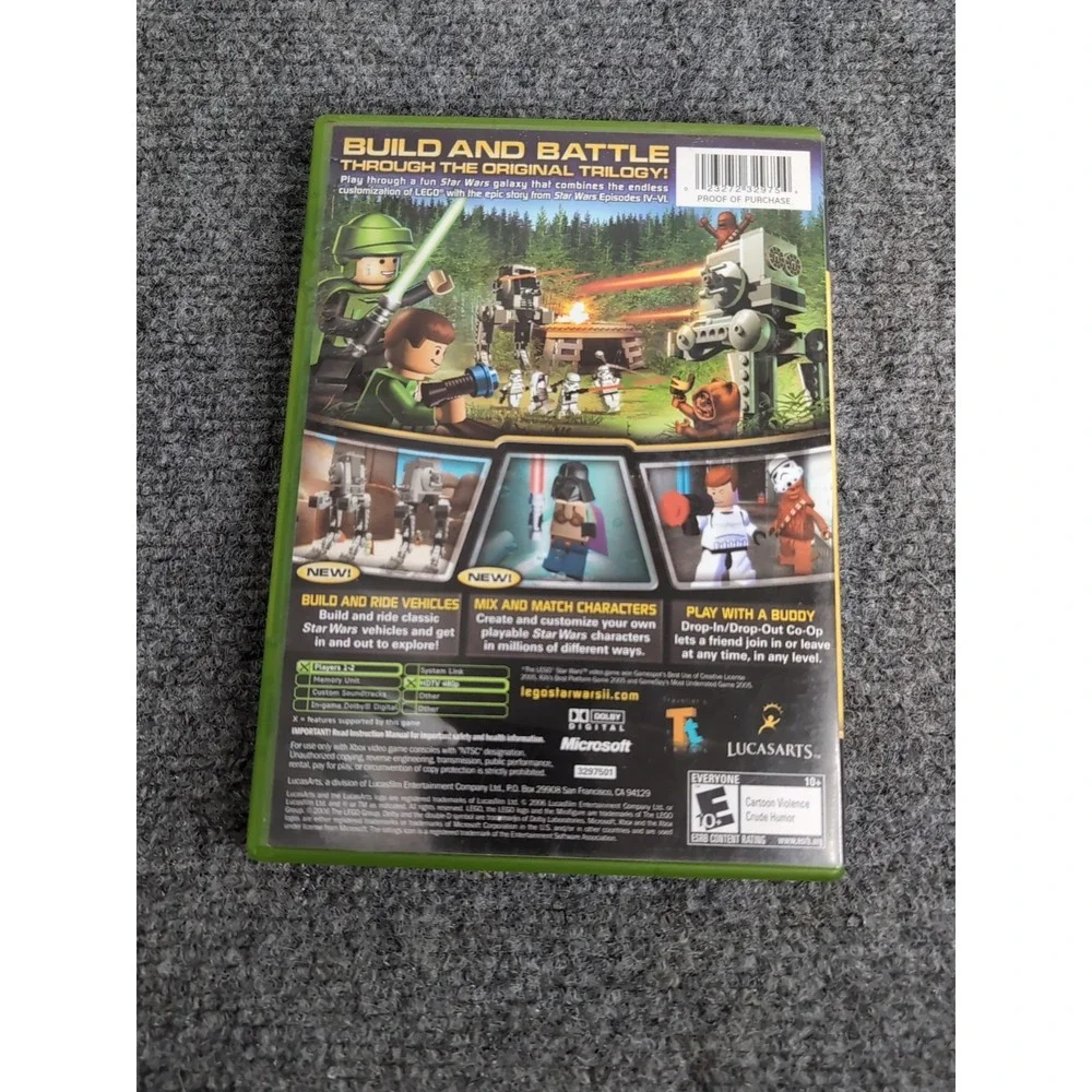 LEGO Star‎ Wars 2 - The Original Trilogy Xbox  - CIB With Manual Tested/ Works